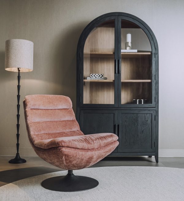 Tower Living fauteuil Marano draaibaar roze