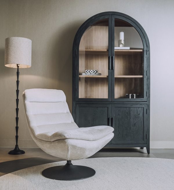 Tower Living fauteuil Marano draaibaar wit