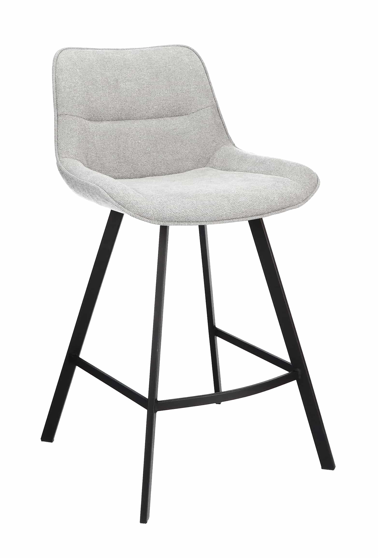 SHOWMODEL Barstoel Abby laag lichtgrijs