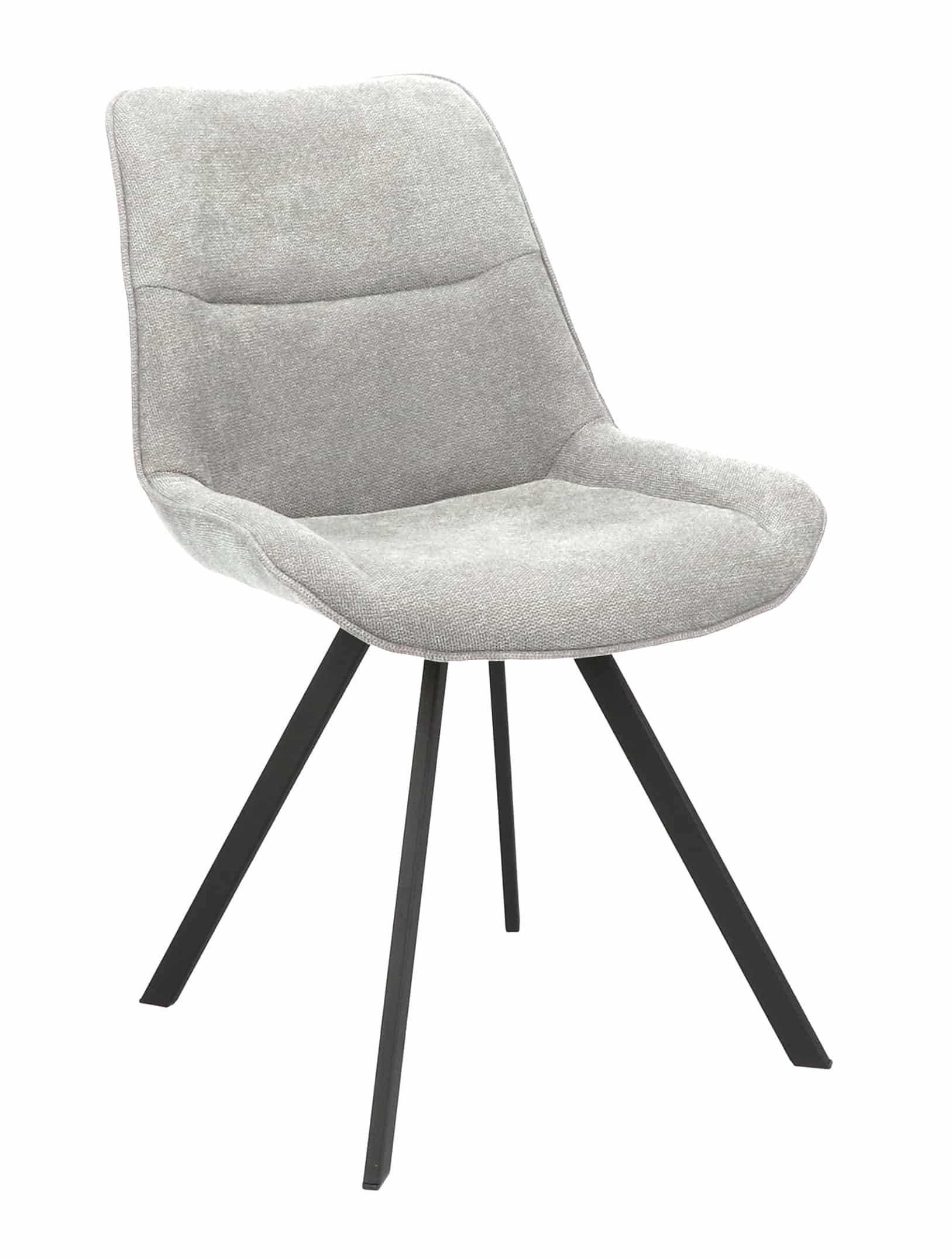 SHOWMODEL Eetkamerstoel Abby lichtgrijs