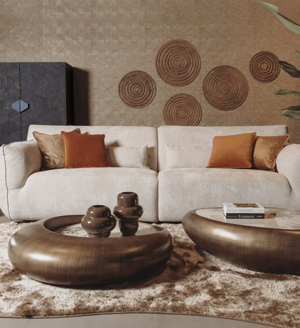 Tower Living bankstel Aberdeen 3 zits creme