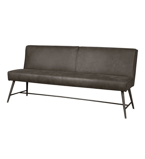 Tower Living eetkamerbank Belmonte 155 cm grijs