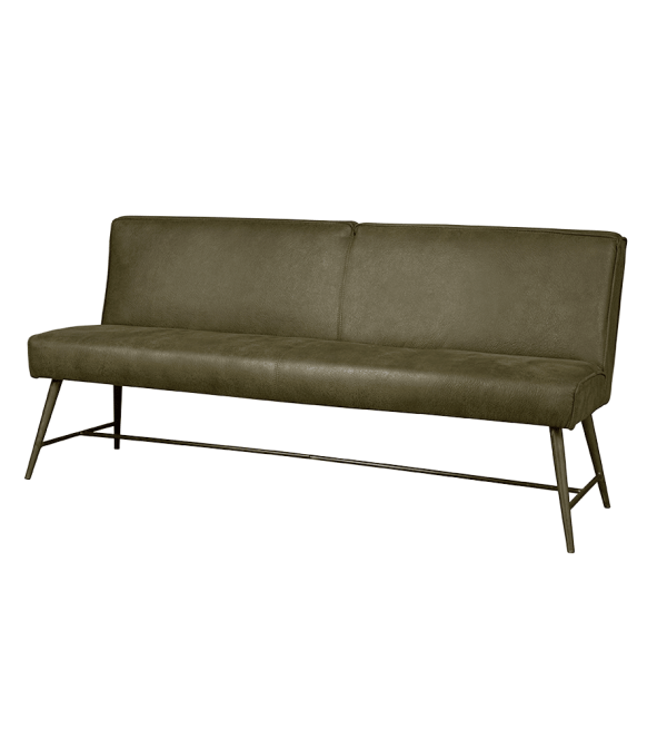 Tower Living eetkamerbank Belmonte 155 cm groen