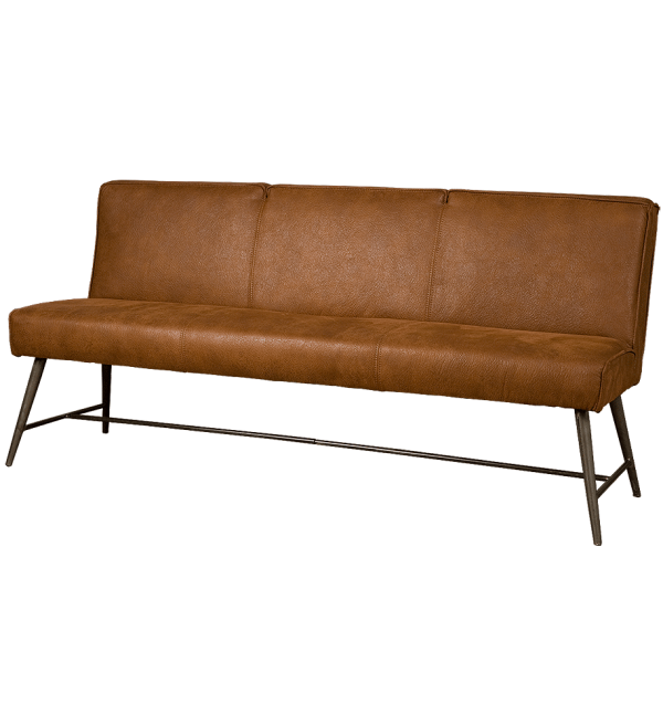 Tower Living eetkamerbank Belmonte 185 cm cognac