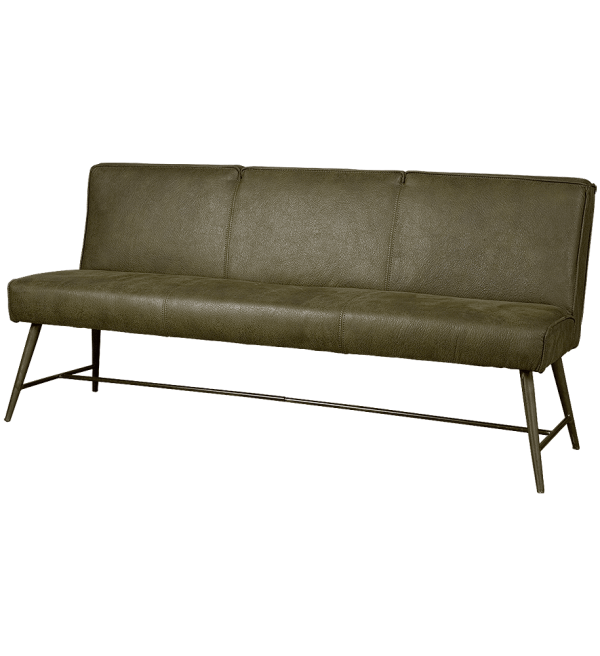 Tower Living eetkamerbank Belmonte 185 cm groen