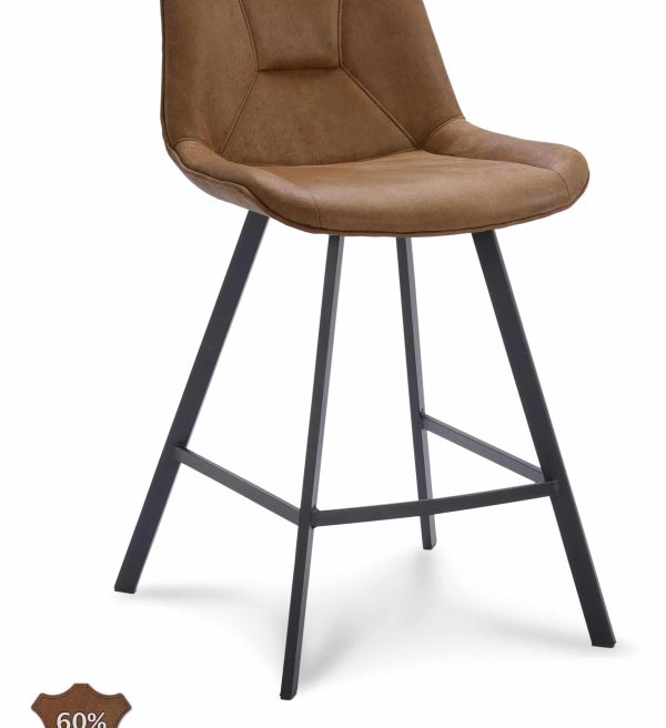Barstoel Blake laag Camel