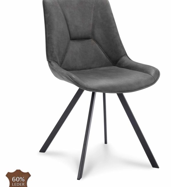 Eetkamerstoel Blake antraciet