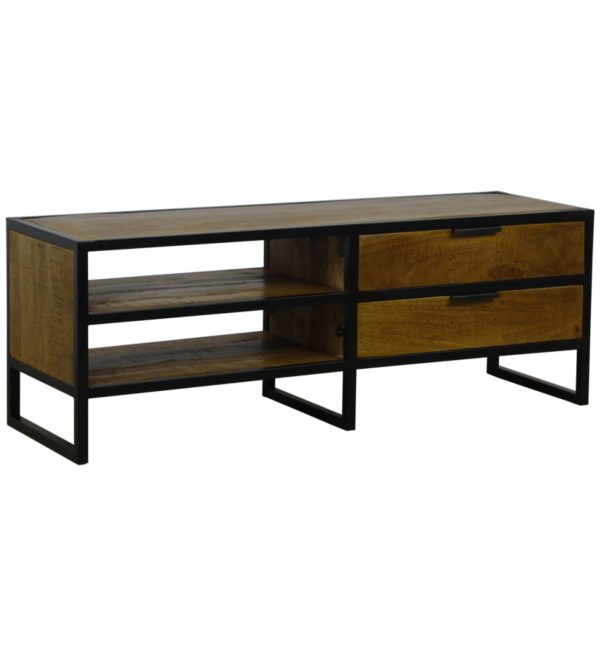 SHOWMODEL tv meubel Boaz 140 cm mangohout