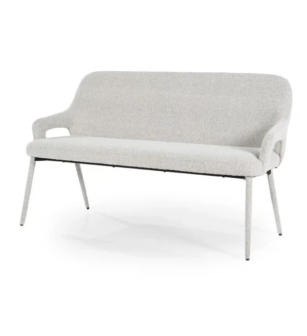 By-Boo eetkamerbank Fika 140 cm beige