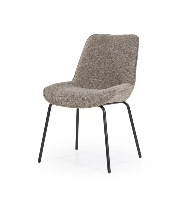 By-Boo eetkamerstoel Base bruin (set van 2)