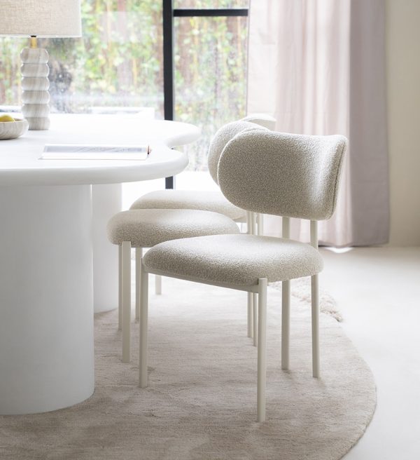 By-Boo eetkamerstoel Daybreak Taupe (set van 2)