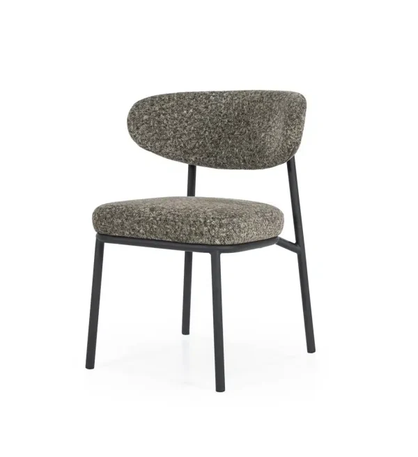 By-Boo eetkamerstoel Jari groen set van 2