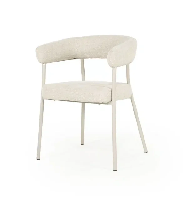 By-Boo eetkamerstoel Yovi beige (set van 2)