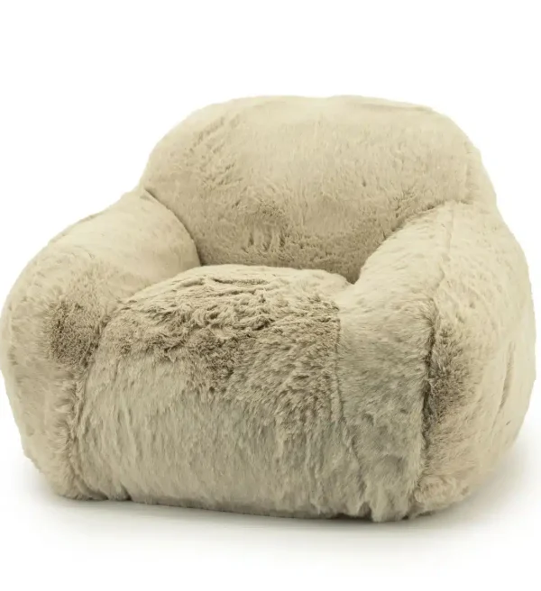 By-Boo fauteuil Little Hug met arm taupe
