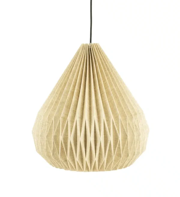 By-Boo hanglamp Ø41x45 cm Zuki 3 linnen