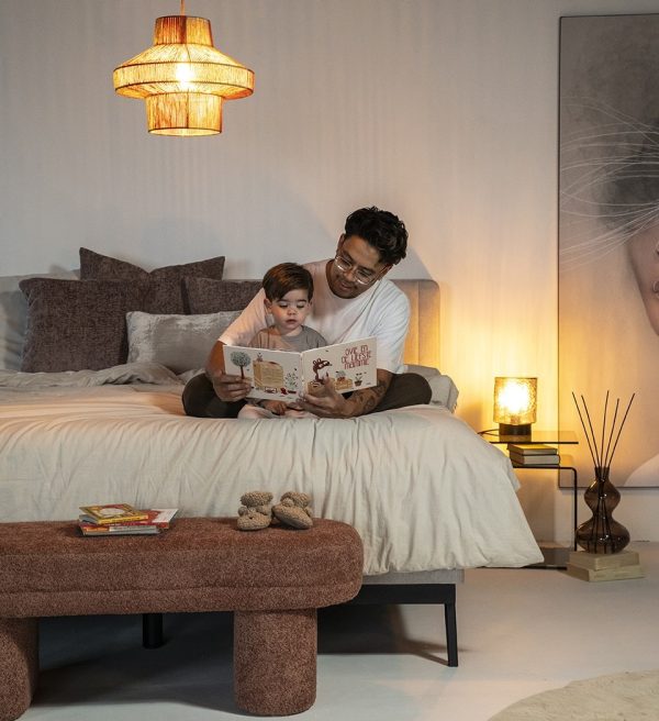 By-Boo poef Rama terracotta