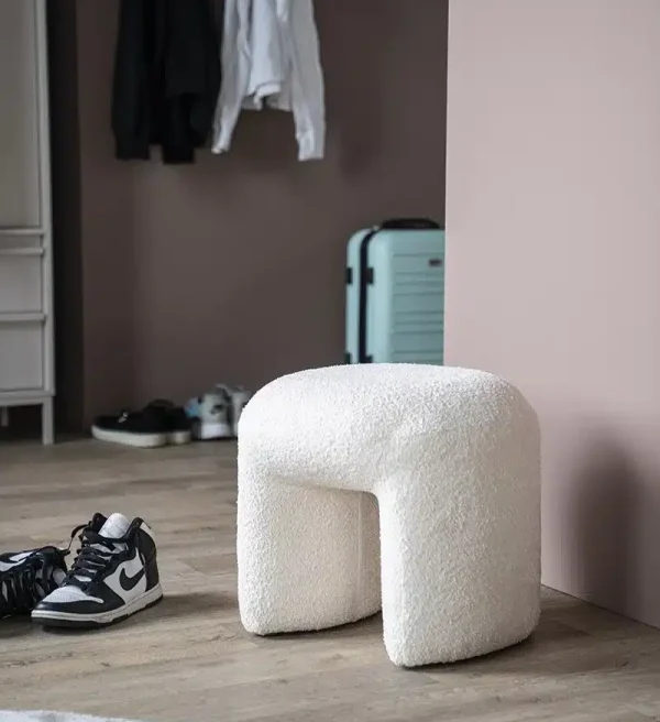 By-Boo poef Sahi beige