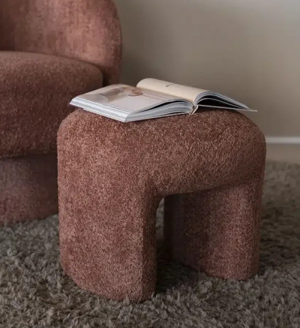 By-Boo poef Sahi terracotta