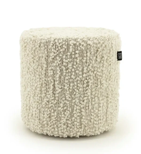 By-Boo poef Vista klein off white