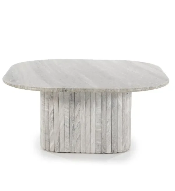 By-Boo salontafel Dorique 80x80x35 cm marmer