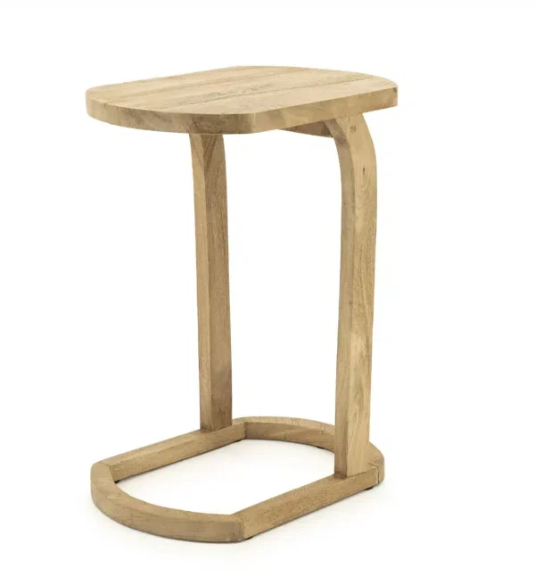 By-Boo sofa tafel Enzo 40x30x55 cm naturel mangohout