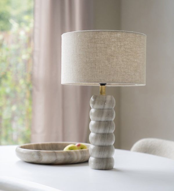 By-Boo tafellamp 35x35x55 cm Patron marmer