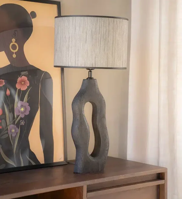 By-Boo tafellamp 63,3x30x30 cm Shiboo zwart