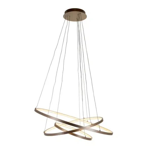 Richmond Interiors hanglamp Amira aluminium goud