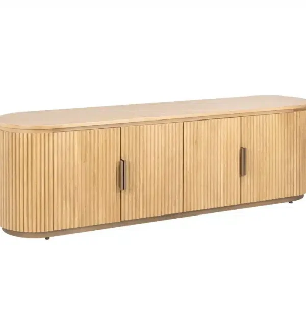 Richmond Interiors tv meubel Belfort 185x45x56,5 cm eiken