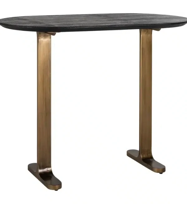 Richmond Interiors bartafel Revelin 140 cm ovaal mangohout