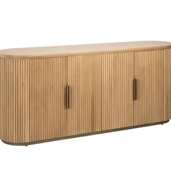 Richmond Interiors dressoir Belfort 185x45x80,5 cm eiken