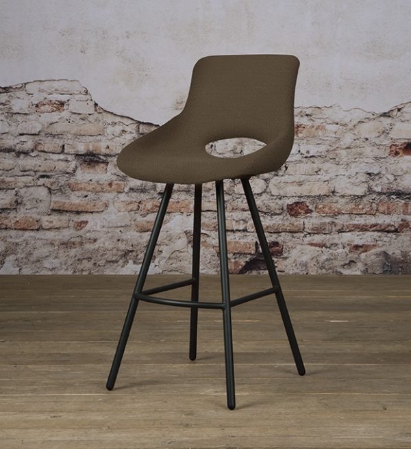 Tower Living barstoel Campo donkerbruin