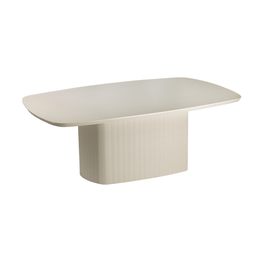 Tower Living salontafel Corbetta 120x70x40 cm mangohout stone finish