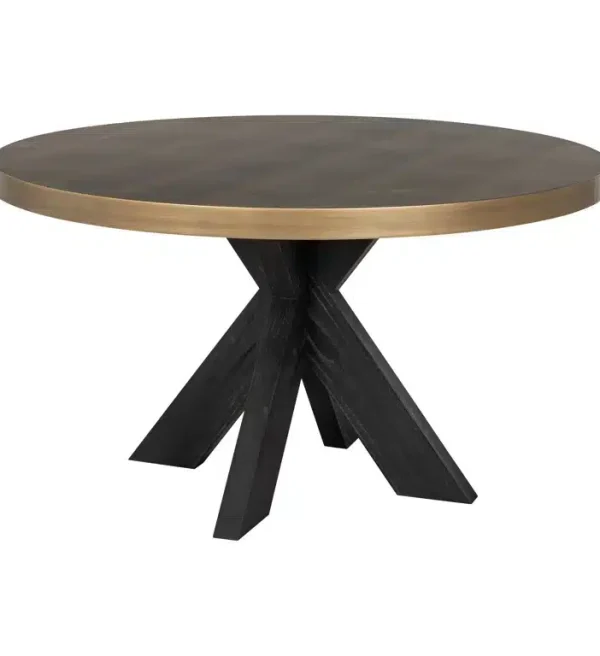 Richmond Interiors eettafel Bloomville 140 cm rond eiken