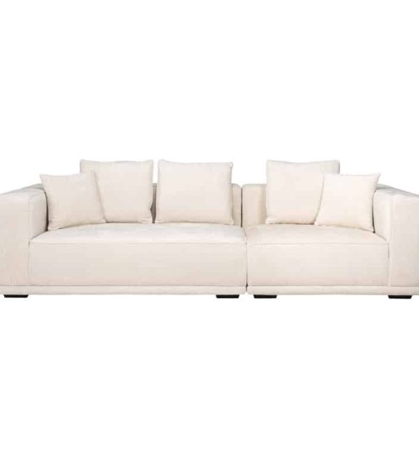 Richmond Interiors bankstel Lusso 3-zits beige