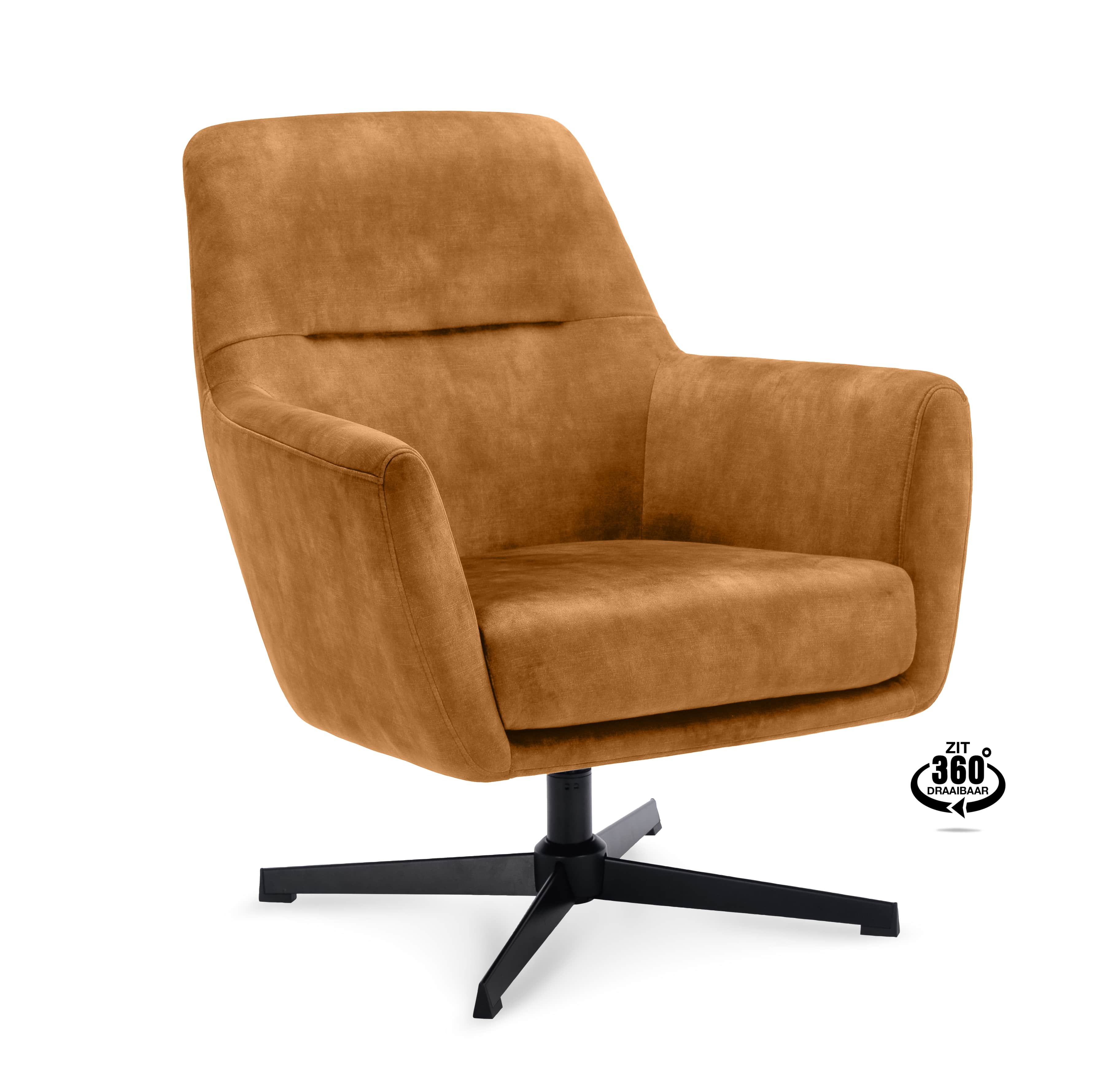 SHOWMODEL Meubelcity fauteuil Edge Adore Cognac 28