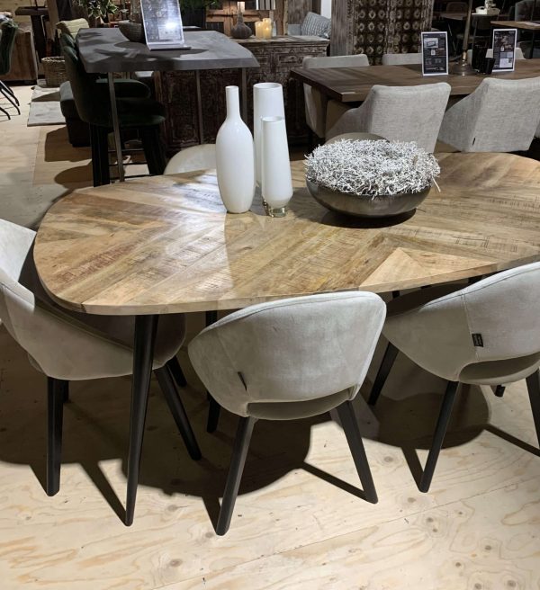 SHOWMODEL UrbanSofa eetkamerstoelen set van 6 Brescia