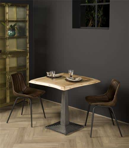 SHOWMODEL Tower Living eettafel Bistro vierkant 80 x 80 cm acacia