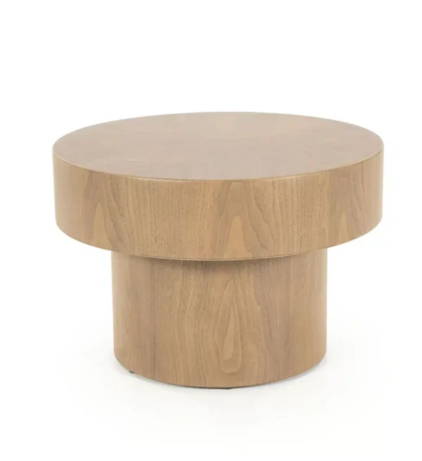 Eleonora bijzettafel Bobbie 45x45x30 cm lichtbruin