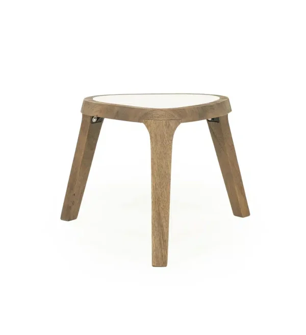 Eleonora bijzettafel Fred 38x45x40 cm marmer