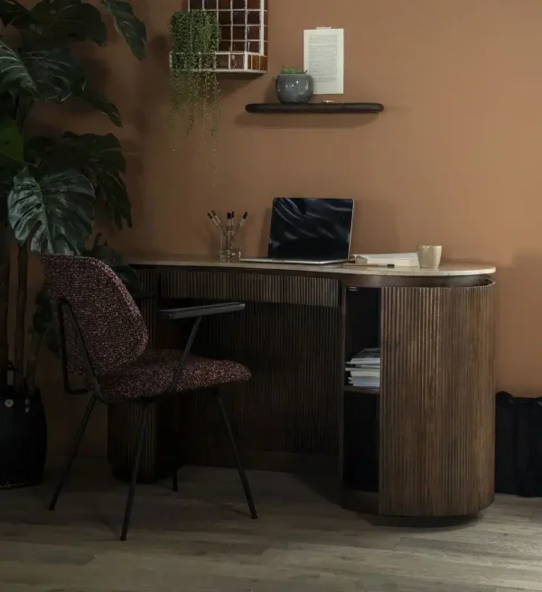 Eleonora bureau Mari 129x60x77 cm travertin