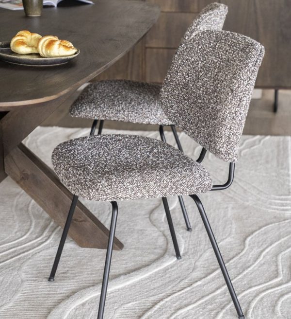 Eleonora eetkamerstoel Jon taupe