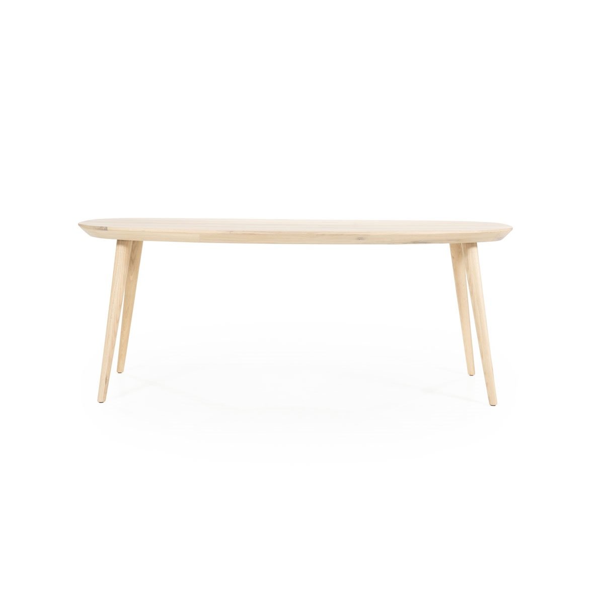 Eleonora eettafel Elijah 220x100x78 cm naturel eiken