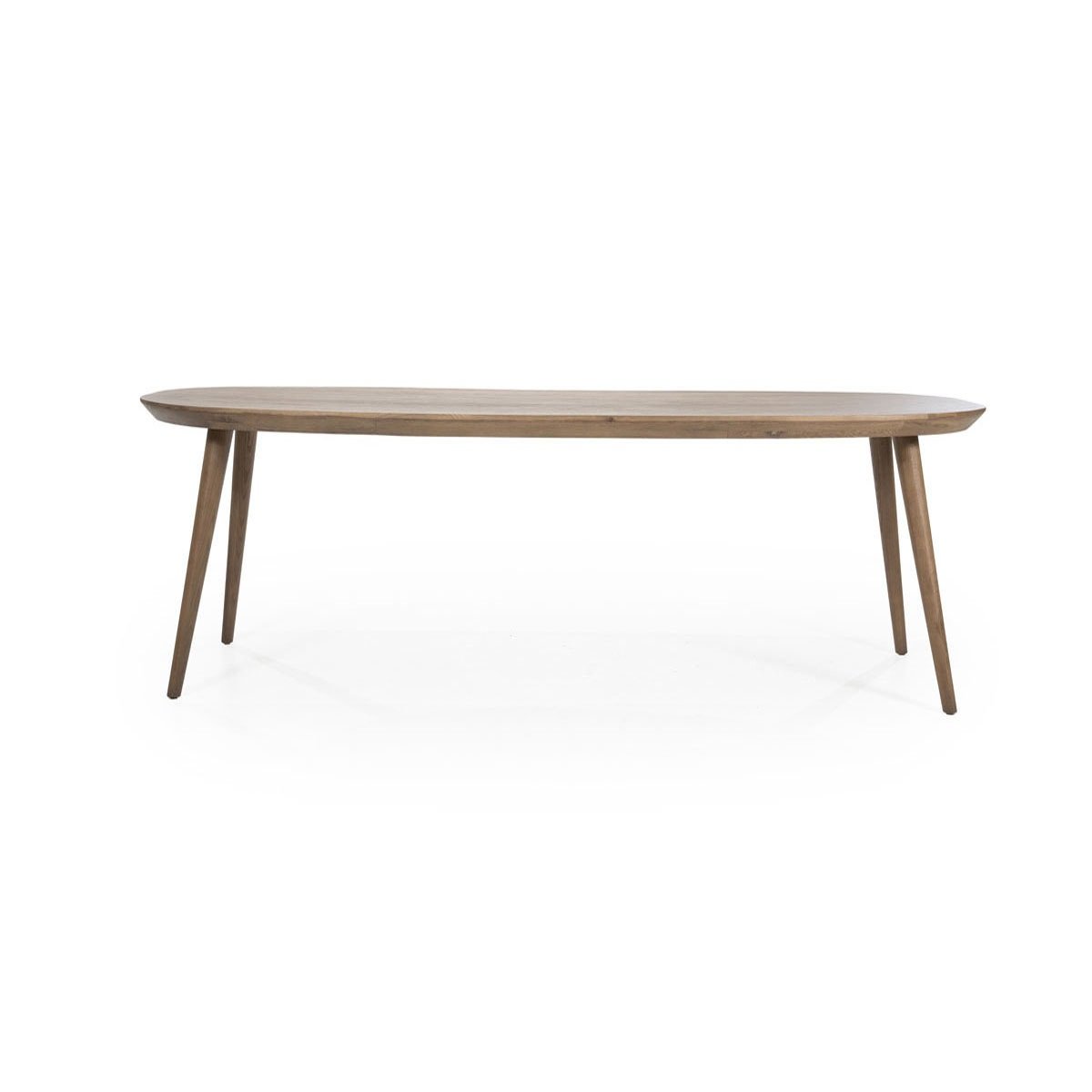Eleonora eettafel Elijah 260x100x78 cm bruin eiken