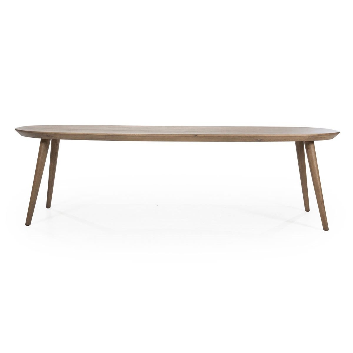 Eleonora eettafel Elijah 300x100x78 cm bruin eiken