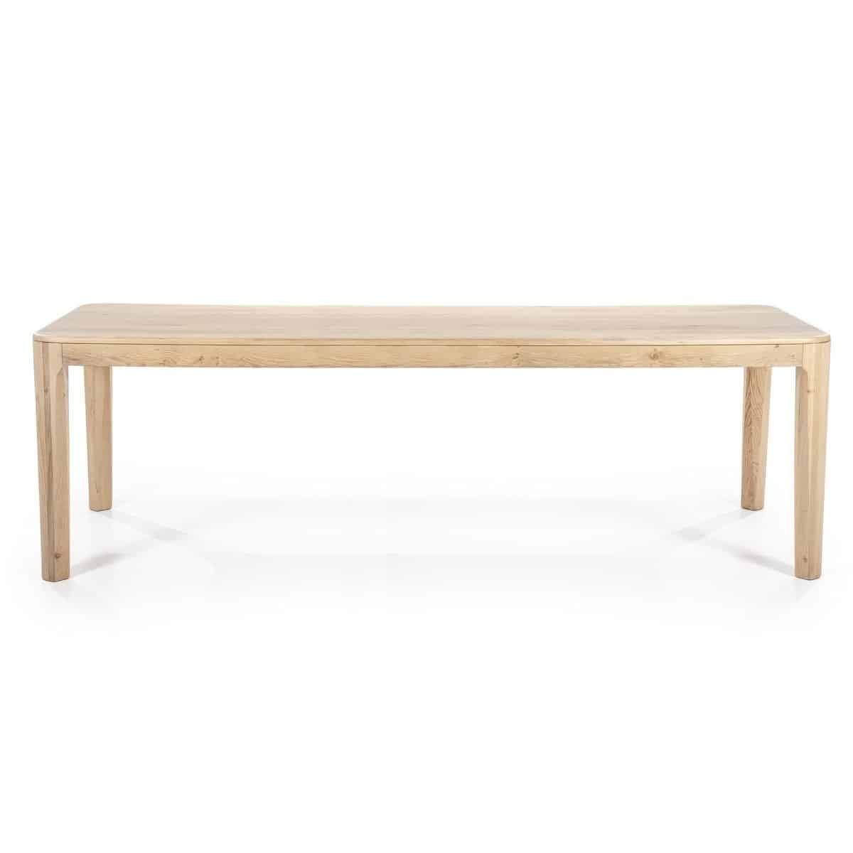 Eleonora eettafel Harvey 250x100x76 cm naturel eiken