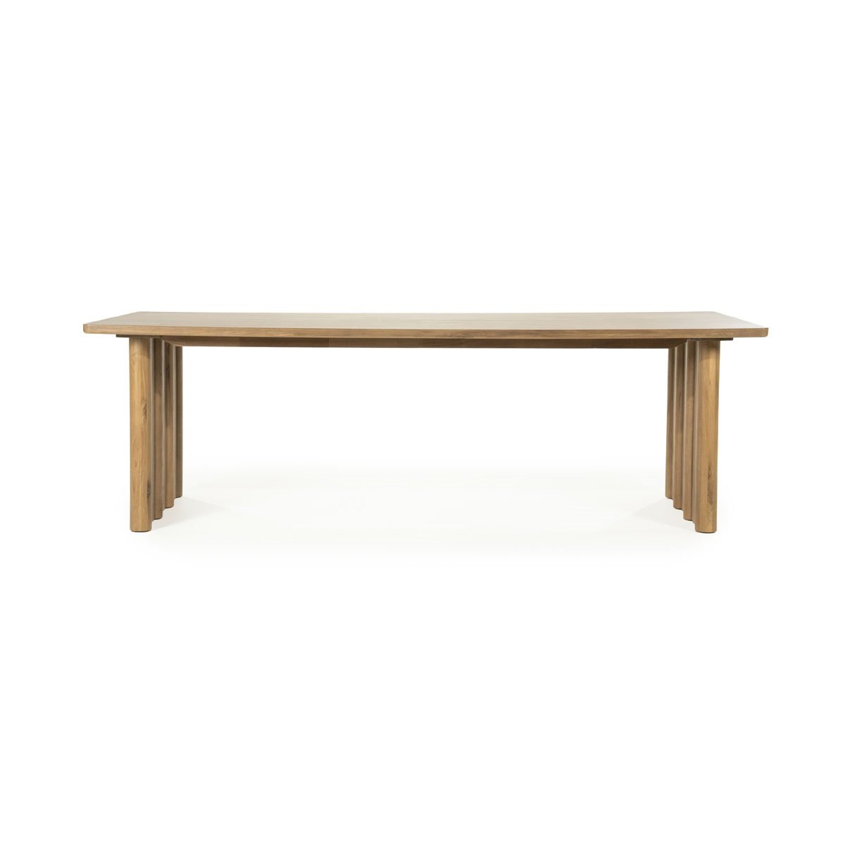 Eleonora eettafel Jake 250x100x79 cm eiken bruin