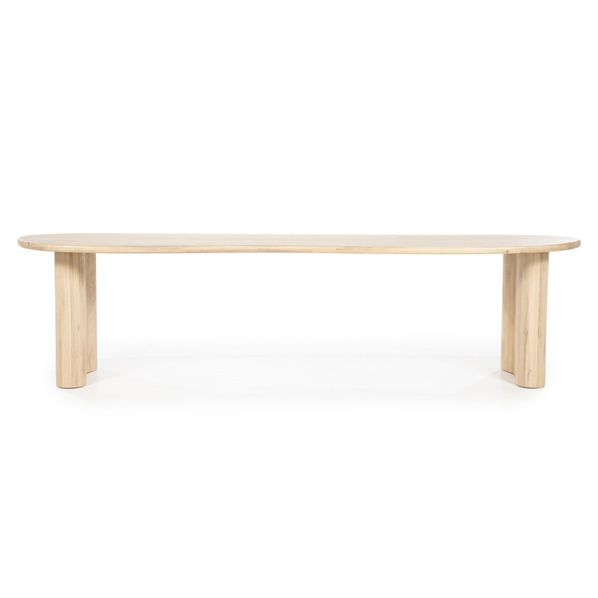 Eleonora eettafel Josh 300x110x77 cm naturel eiken