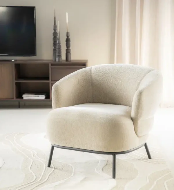 Eleonora fauteuil David taupe