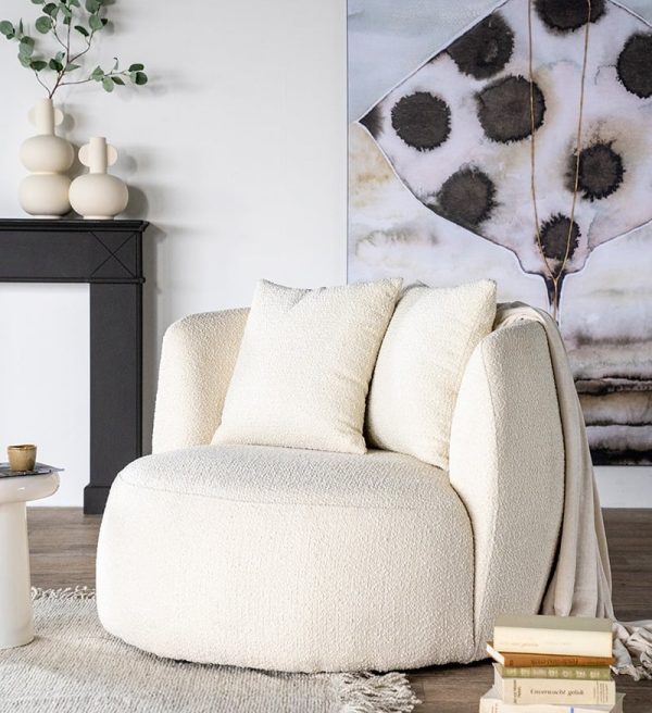 Eleonora fauteuil Louis beige